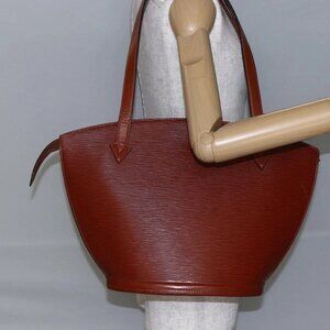 LOUIS VUITTON Epi Saint Jacques Shopping Bag Brown